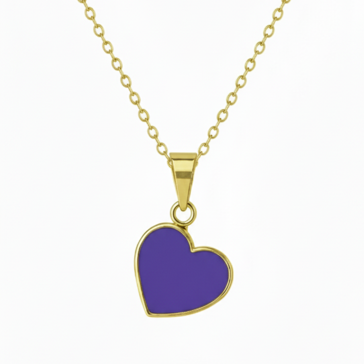 Collier hbiba en Argent
