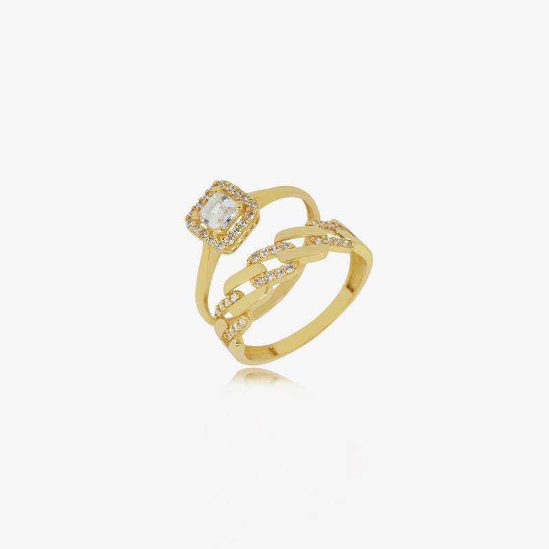 Bague Wedding en Or 18K