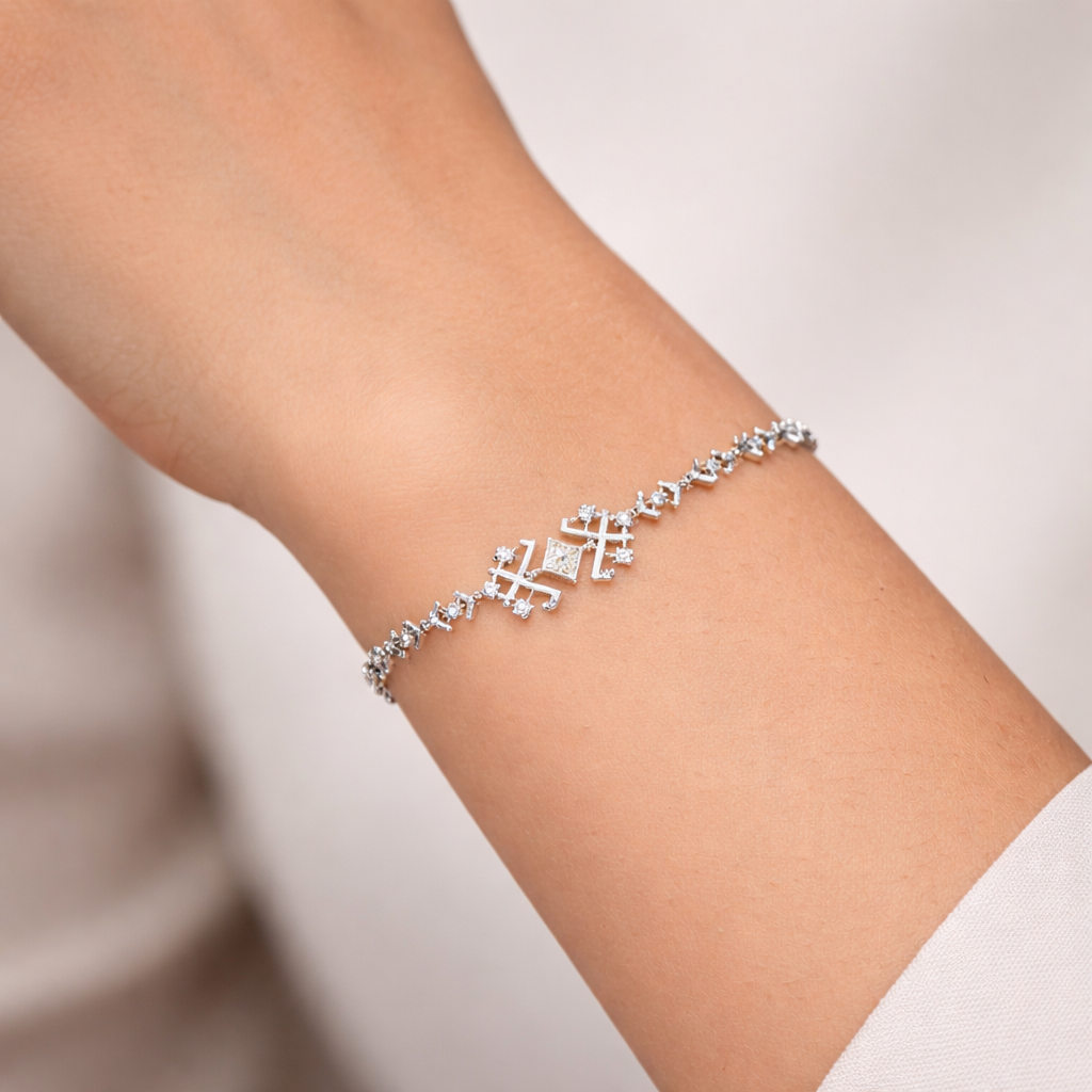 Bracelet Infinity love en or 18k — image 2
