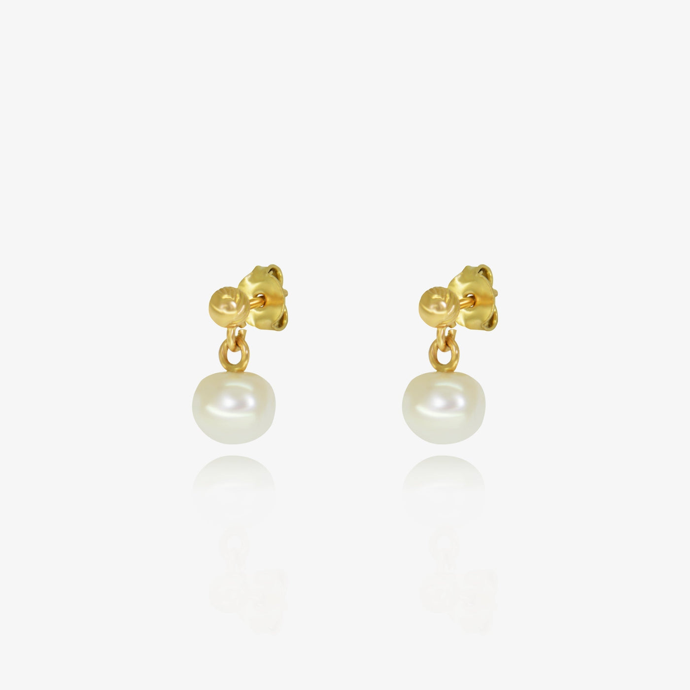 Boucle Cerise Blanche en Or 18K — image 1