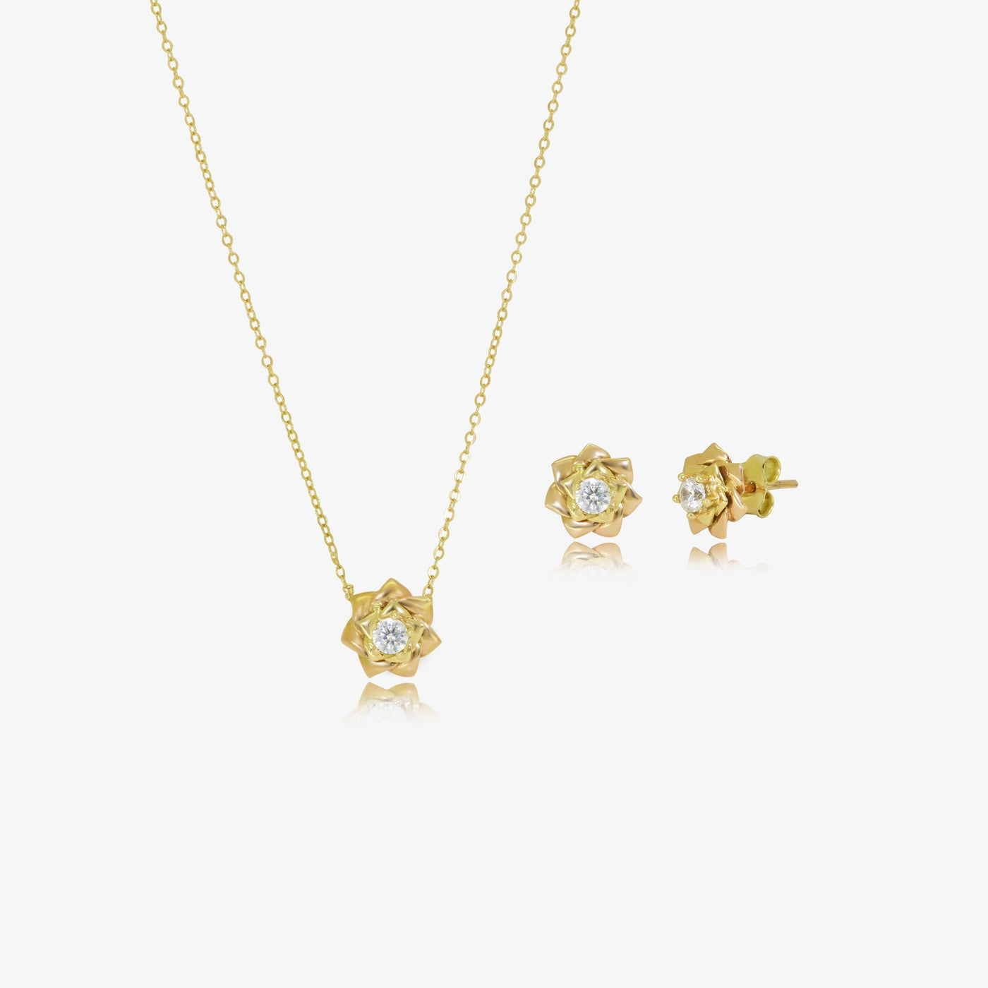 Ensemble Rose en Or 18K — image 1