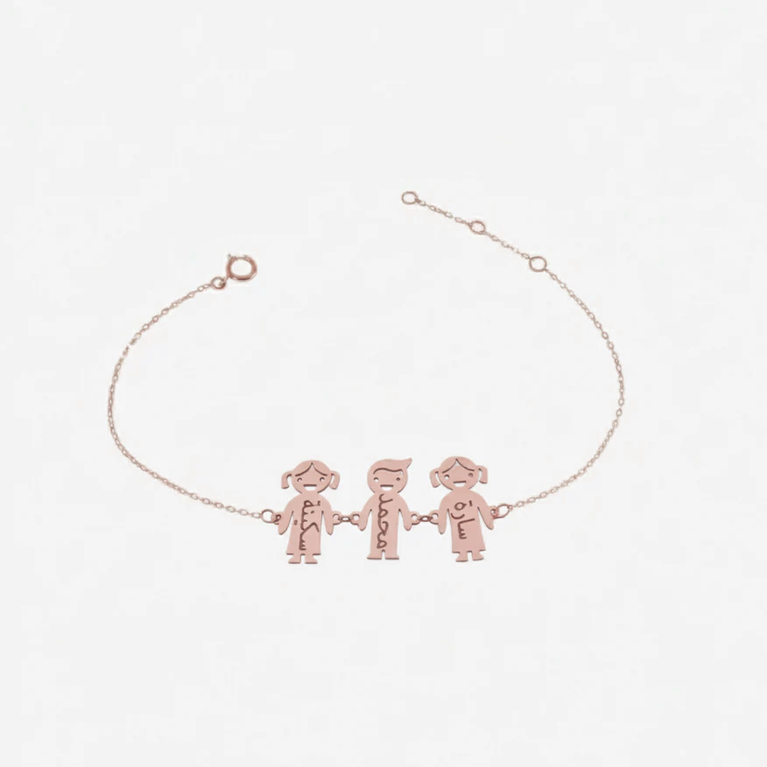 Bracelet Happy Family En Or 18K — image 3