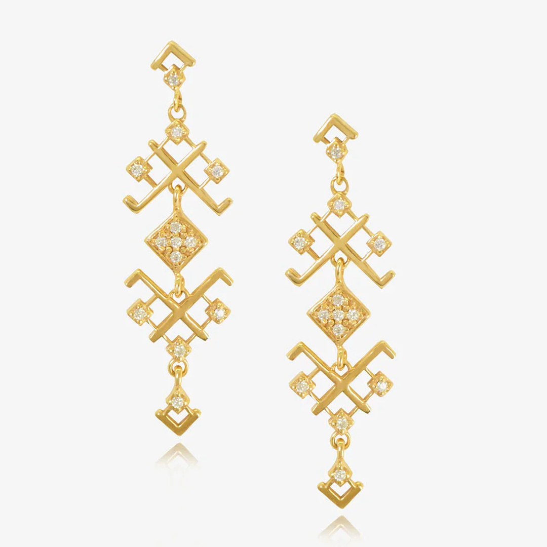 Boucles Izza en Or 18K — image 1