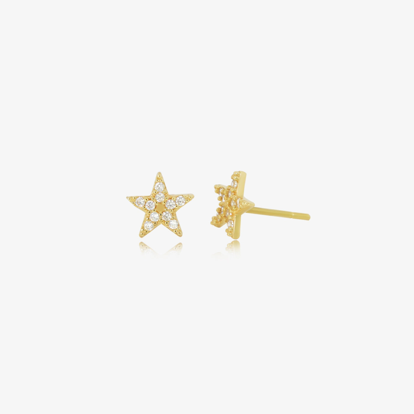 Boucles Stud star en Or 18K — image 2