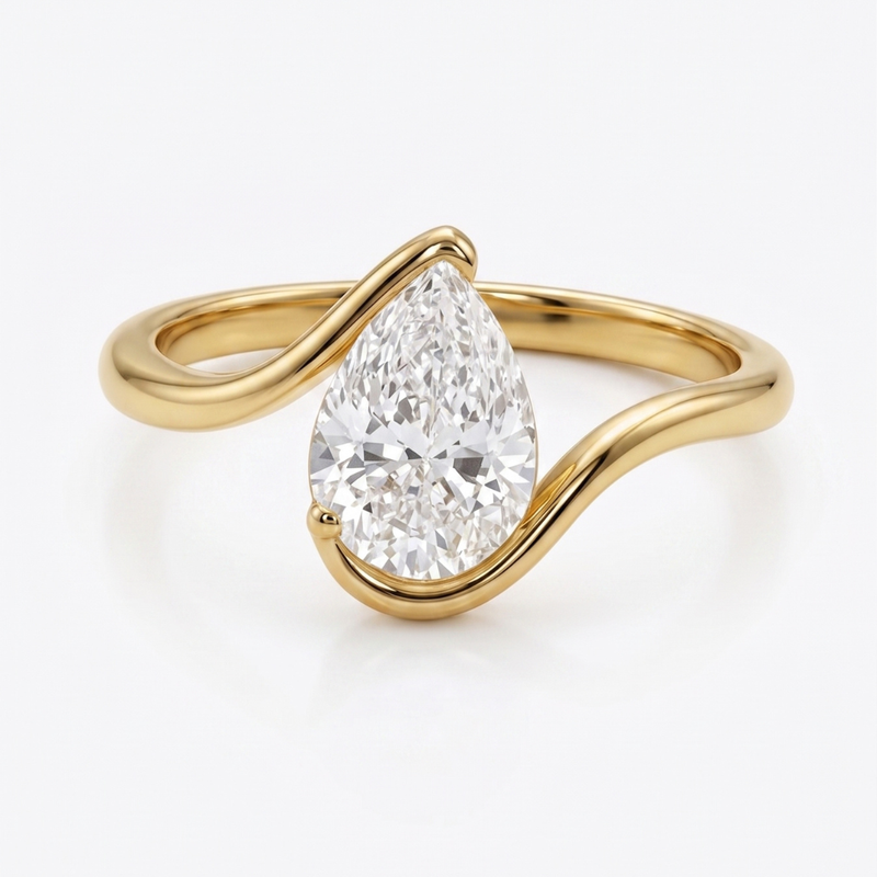 Bague Qatra en Or 18K
