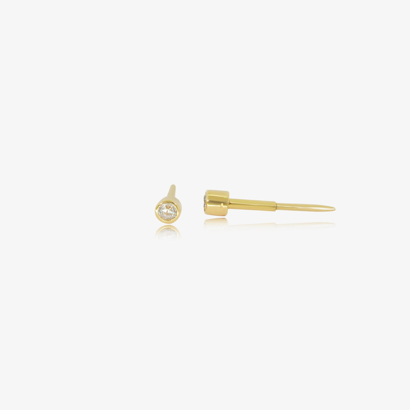 Boucle Stud pip en Or 18K — image 1