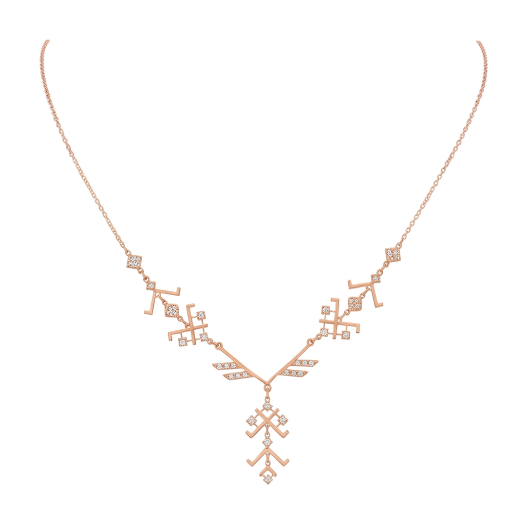 Collier Harmonie Tribale en Or 18K — image 3