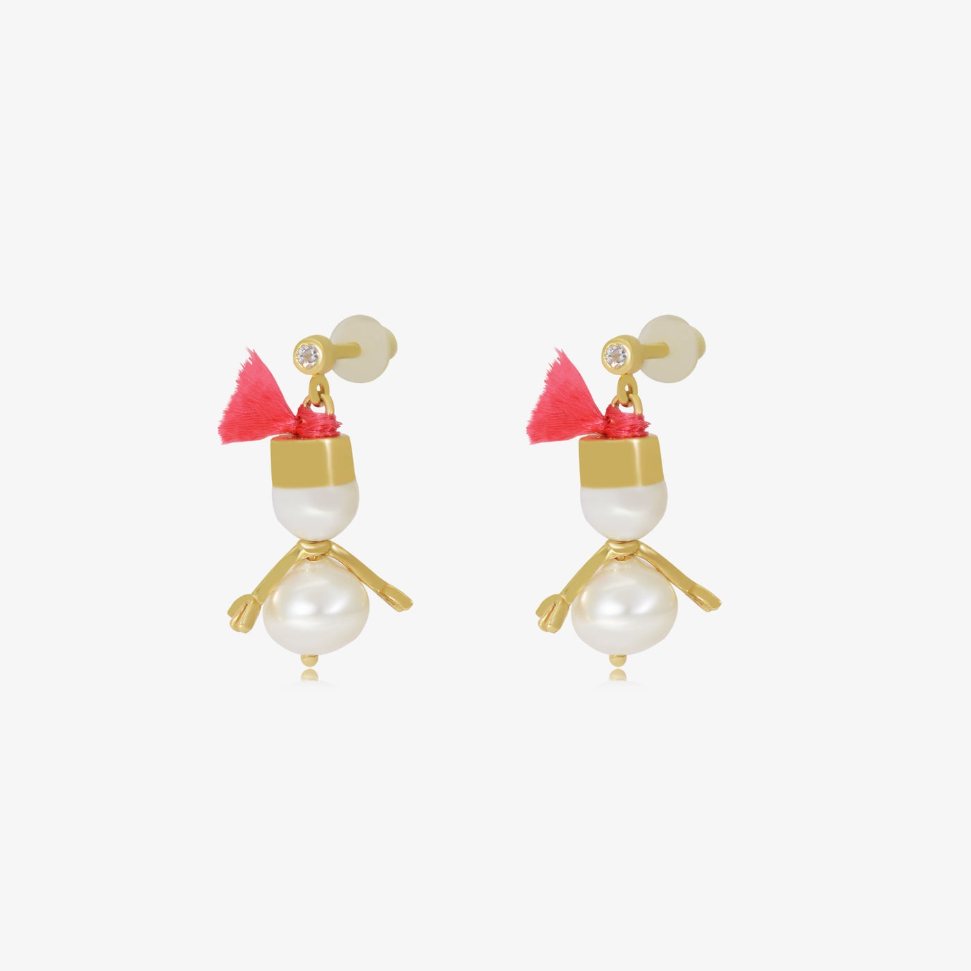Boucle Moroccan Snowman en Or 18k — image 1