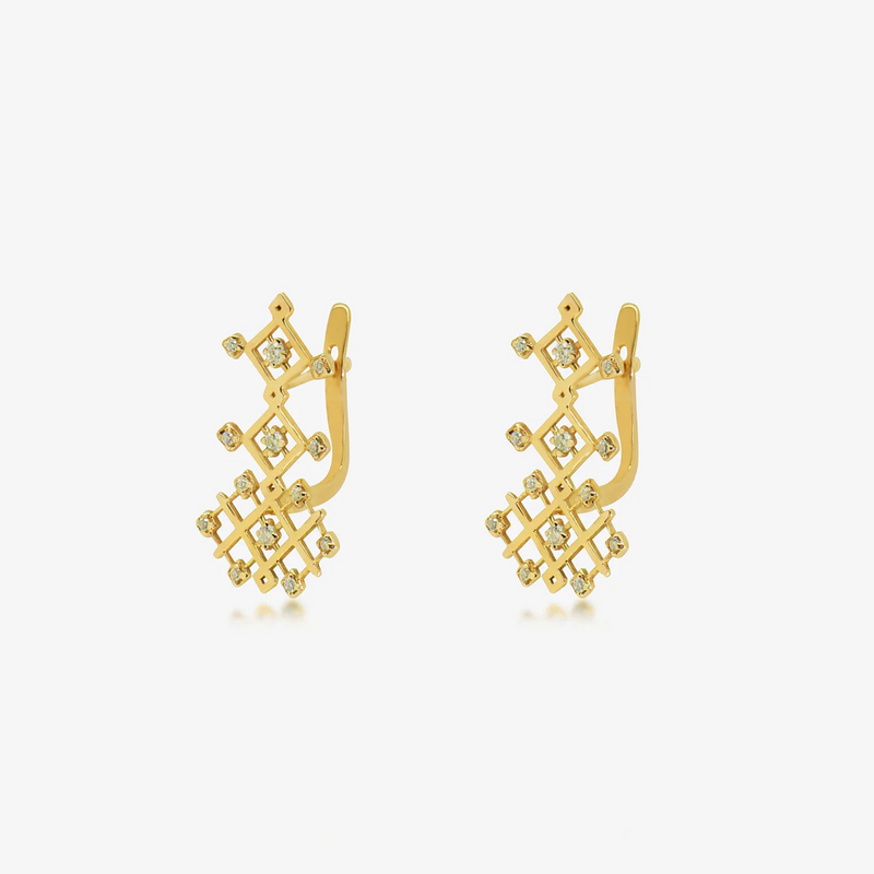 Boucles Lbaz En Or 18K