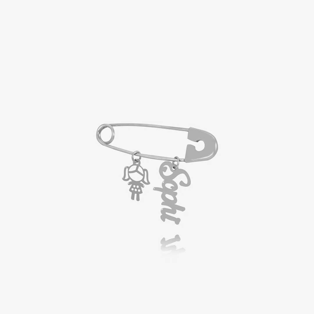 Broche Bébé Prénom en Or 18K — image 2