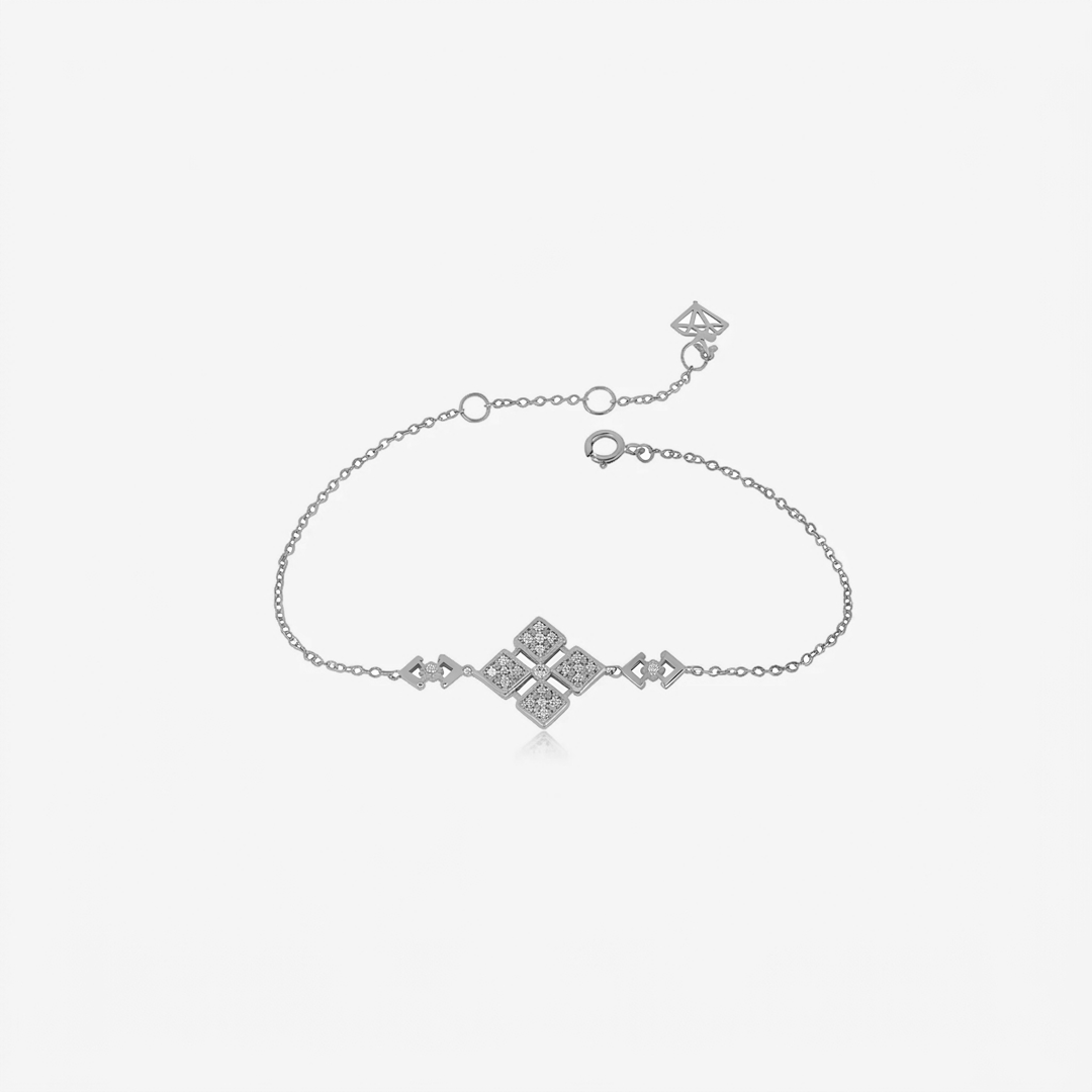 Gourmette Trifle tribale En Or 18K — image 2