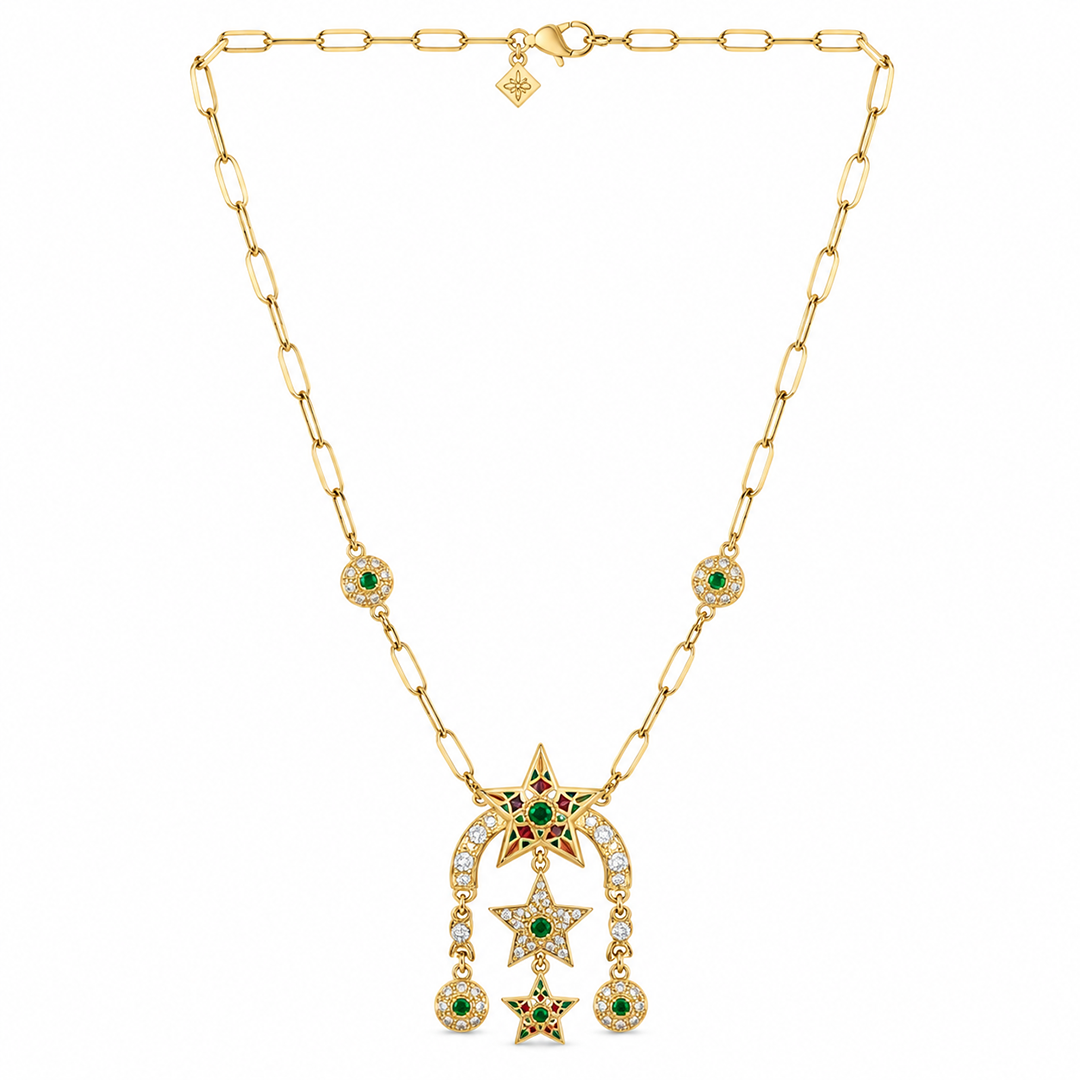 Collier Nour en Or 18K (17-18g) — image 1