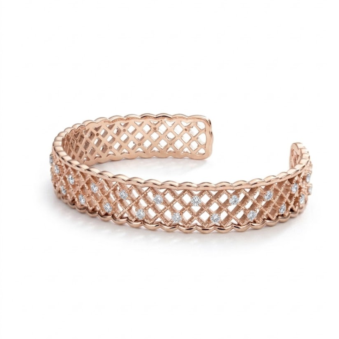Bracelet Trésor Tressé en Or 18K — image 3