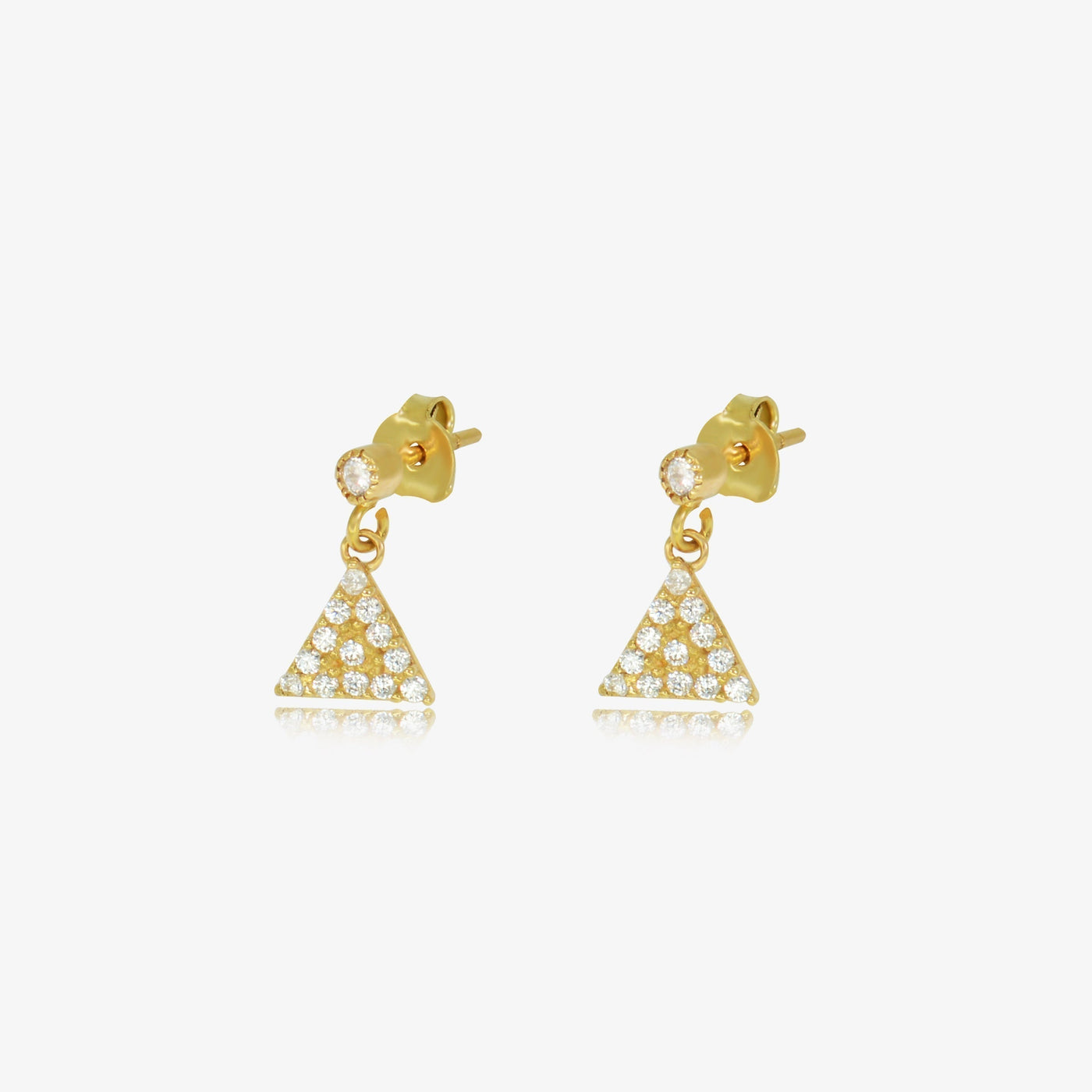 Boucle pyramide en Or 18K — image 1