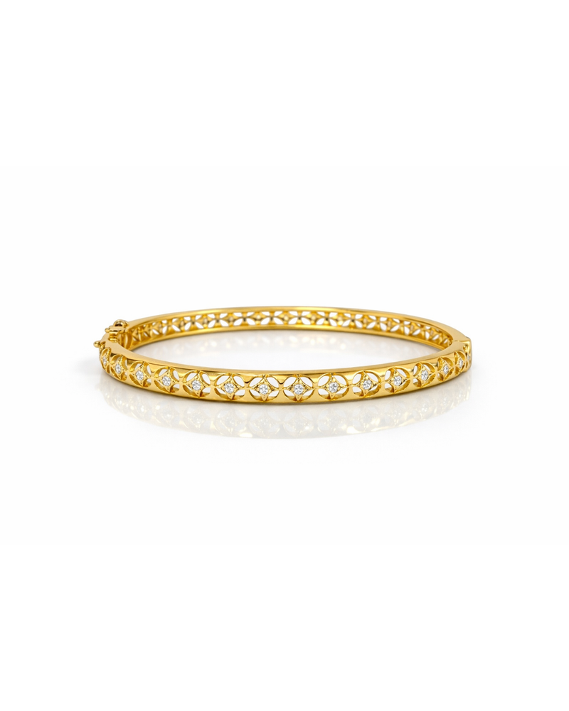 Bracelet Arabesque Lumière en Or 18K