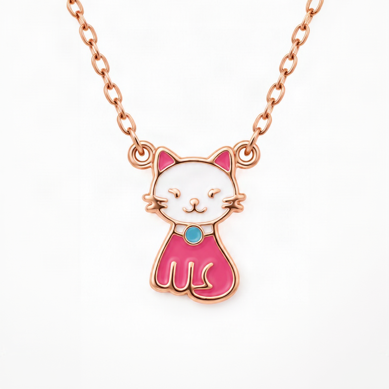 Collier Kitty en Or 18K — image 3