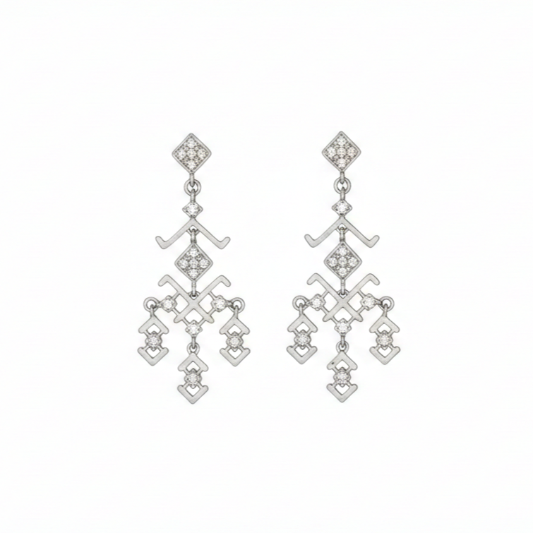 Boucles infinity love en Or 18k — image 1