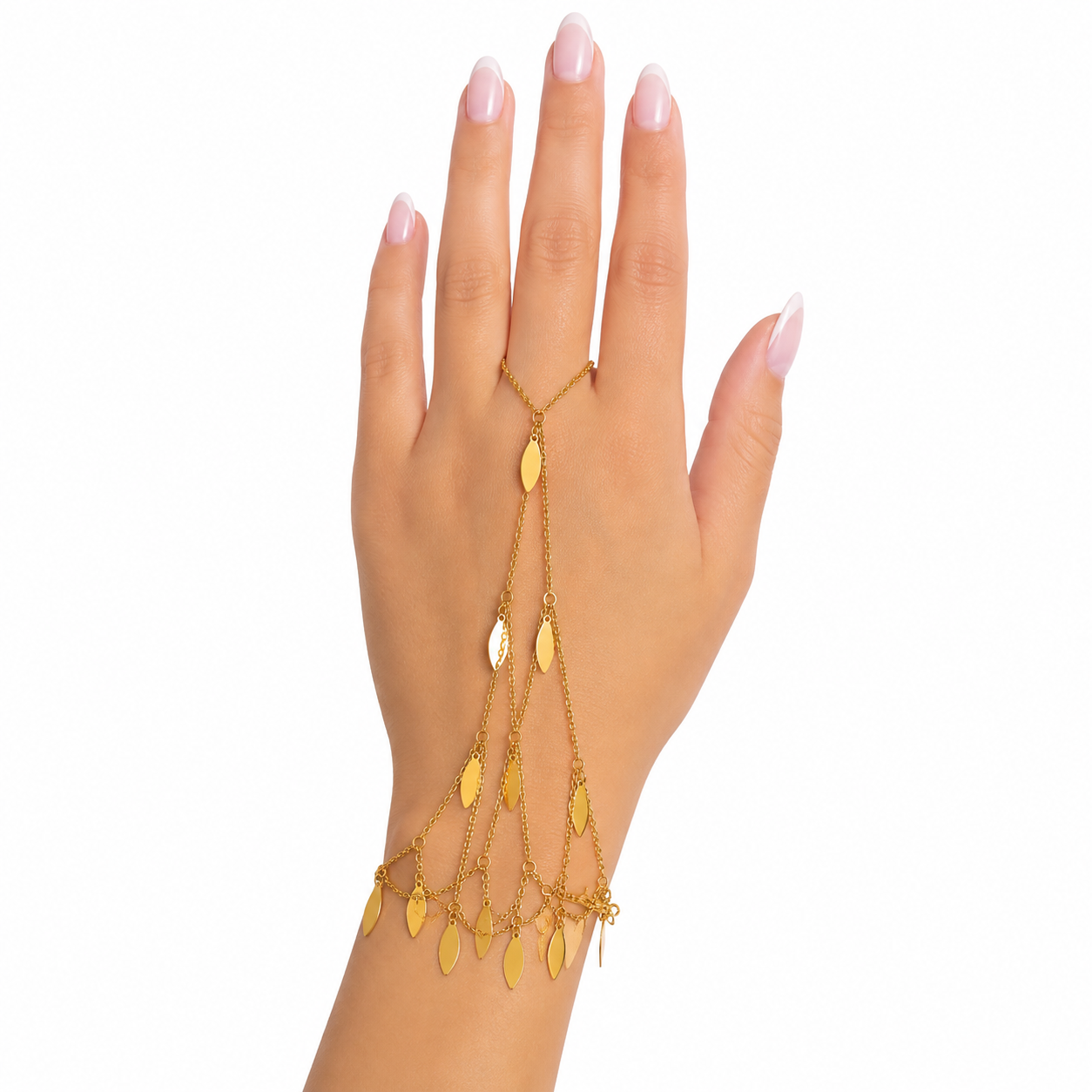Hand Chain Sultana en Or 18K — image 1