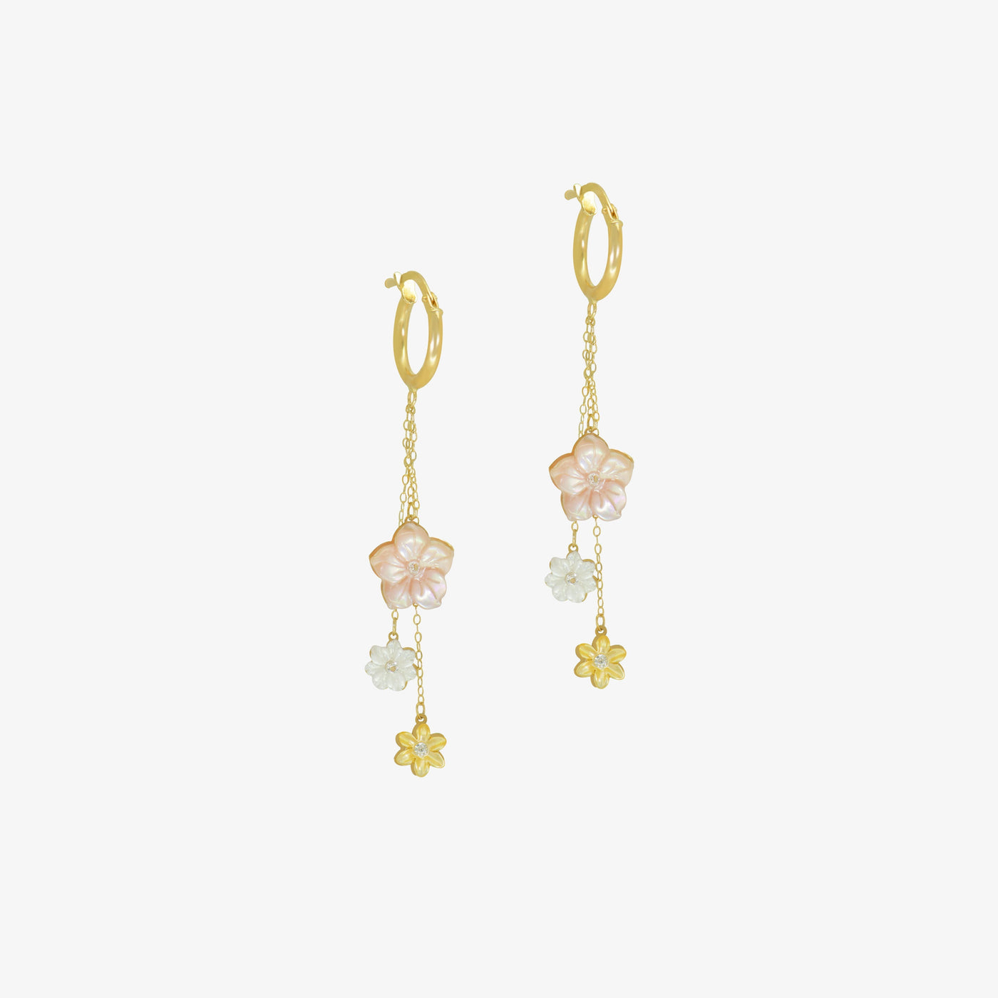 Boucles d’oreilles Éveil Printanier En Or 18K — image 1