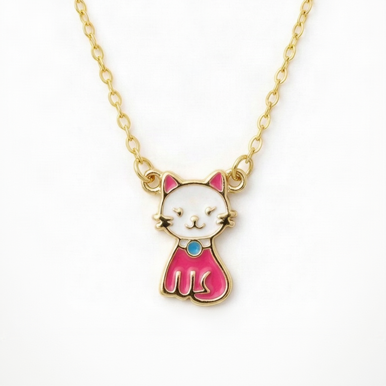 Collier Kitty en Or 18K — image 1