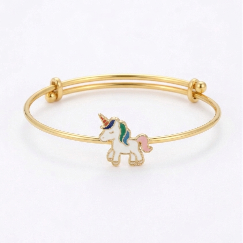 bracelet unicorn en Or 18K — image 1
