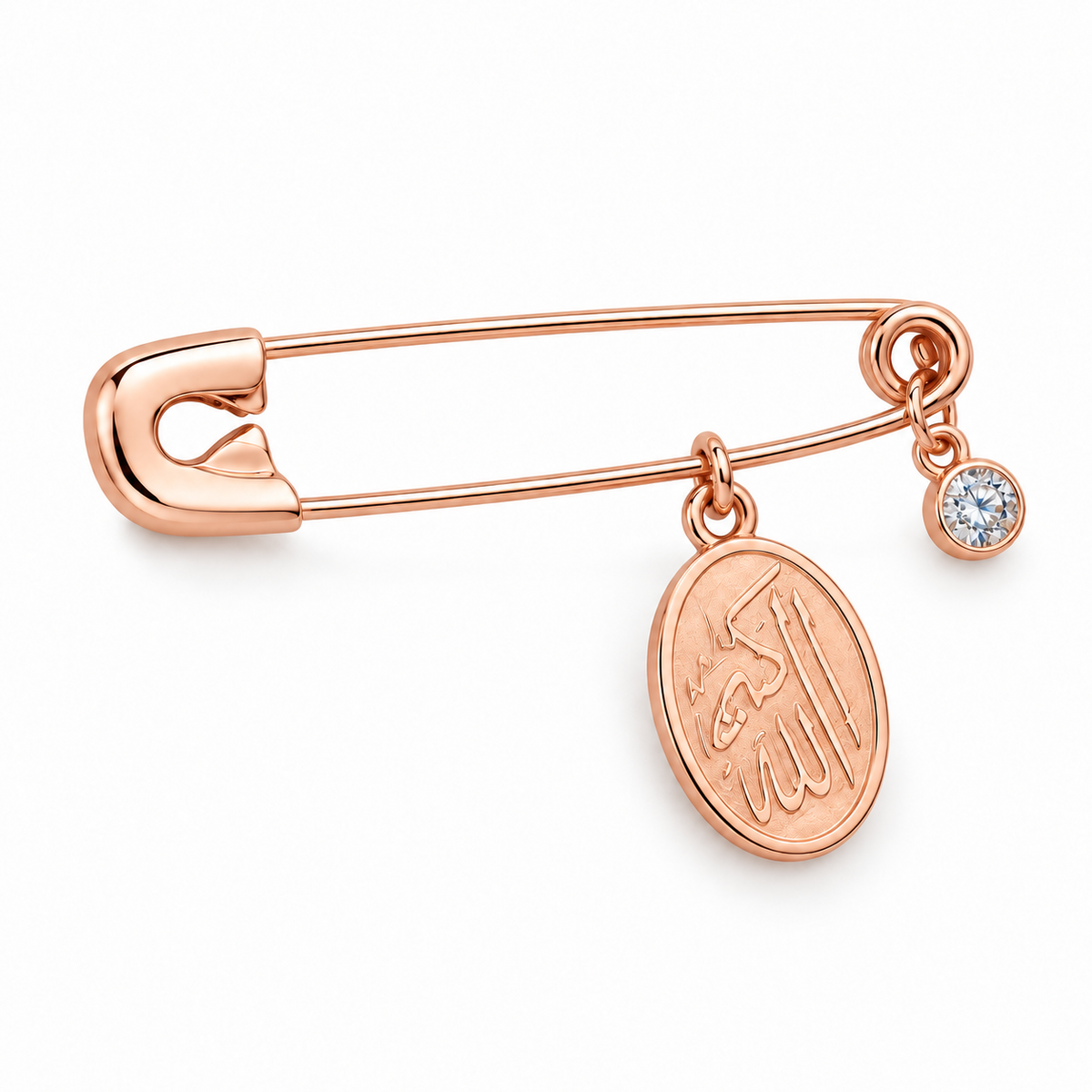 Broche bébé Douce Bénédiction en or 18K — image 2