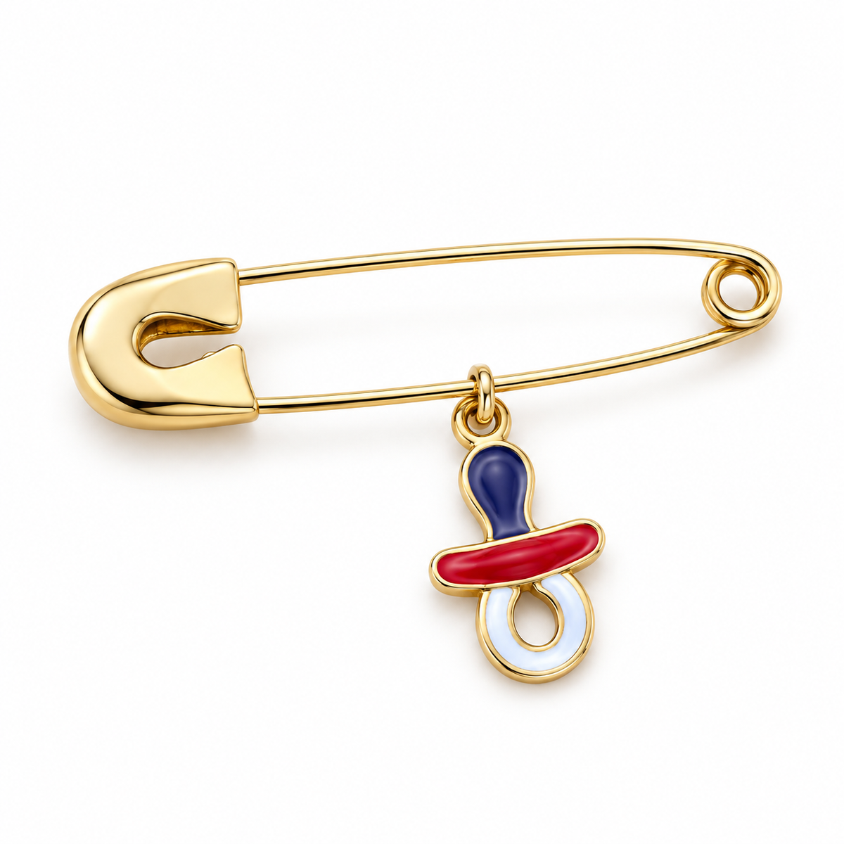 Broche bébé Petit Bonheur en or 18K — image 1
