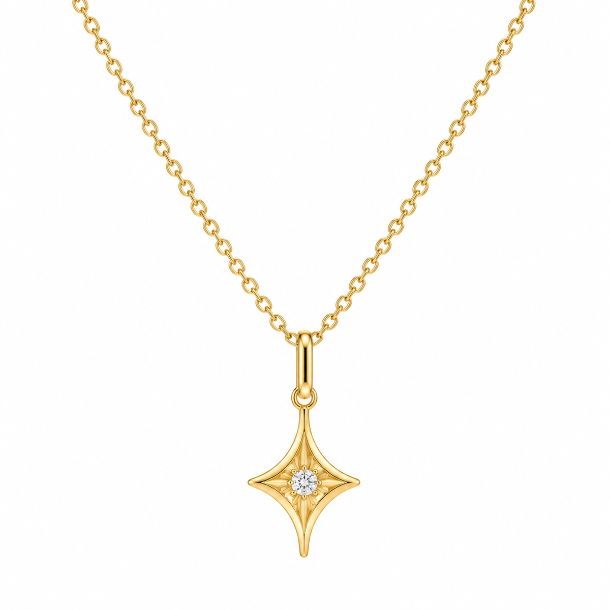 Collier Étoile en or 18K — image 1