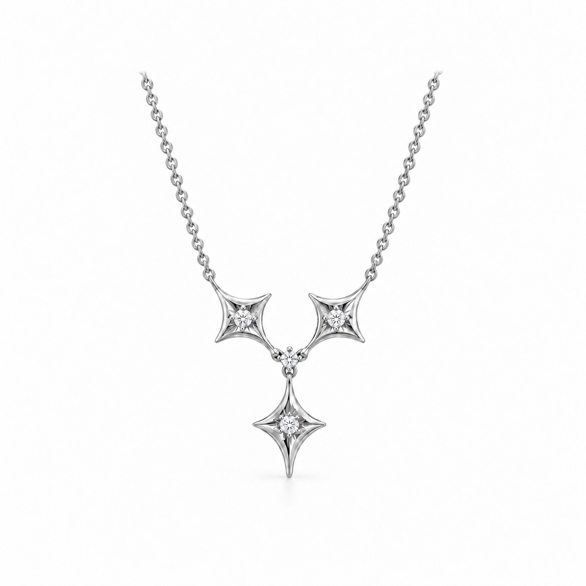 Collier Trois Étoiles en or 18K — image 3