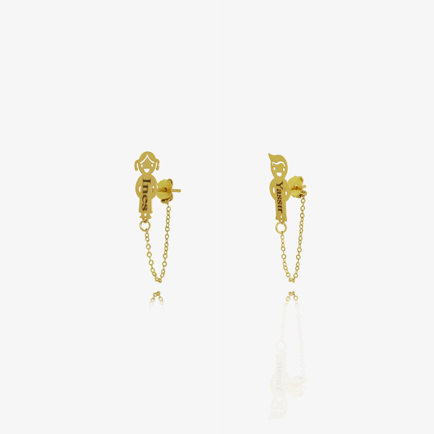 Boucle Happy family en Or 18K — image 1