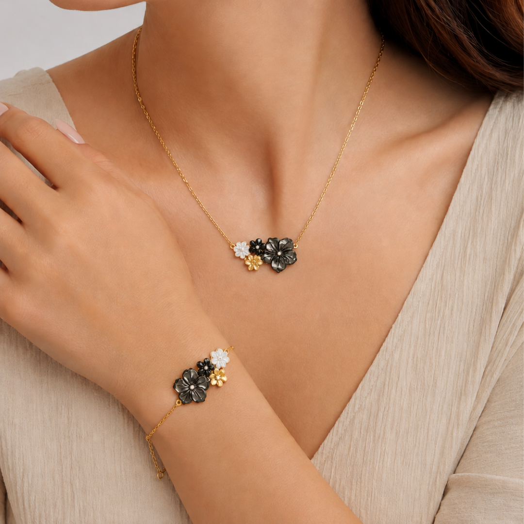 Ensemble Jardin Électrique en Or 18K — image 2