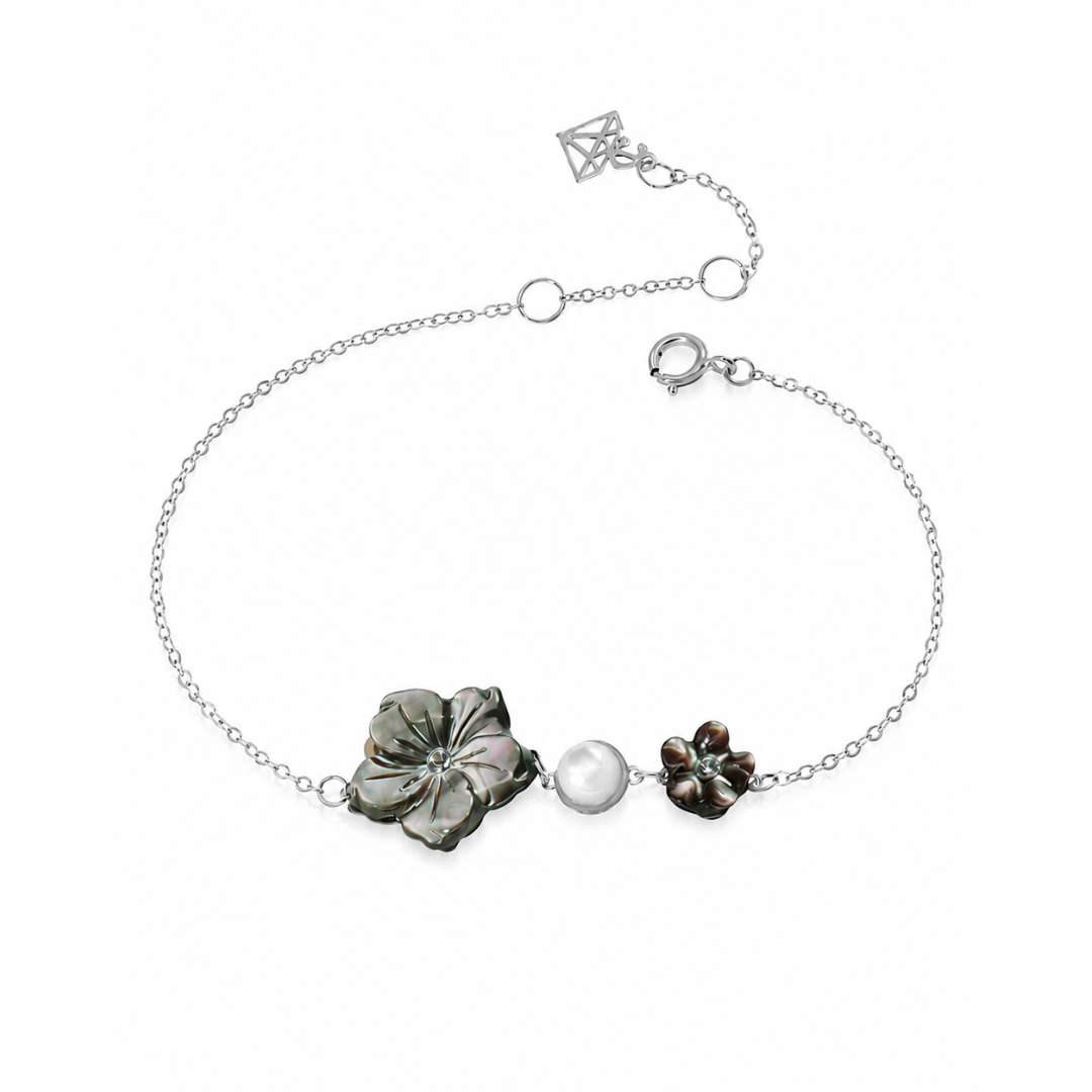 Bracelet Corolle de Nacre en Or 18K — image 3