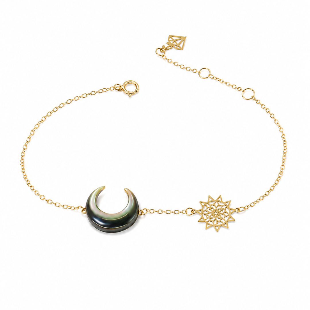 Bracelet Éclipse de Nacre en Or 18K — image 1