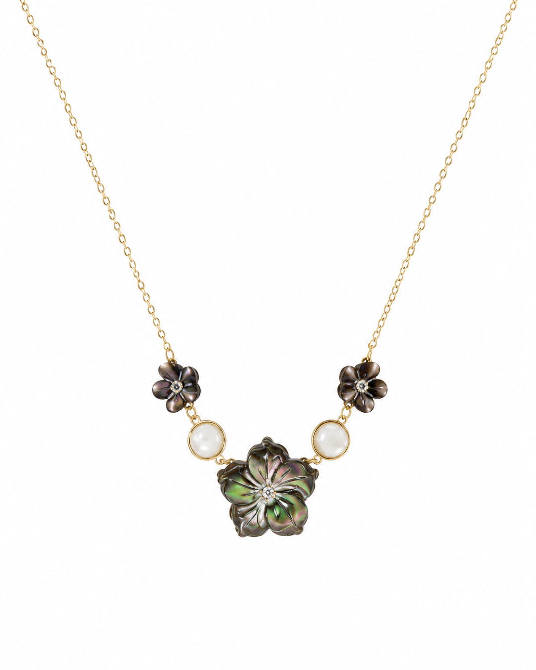 Collier Corolle de Nacre en Or 18K — image 1