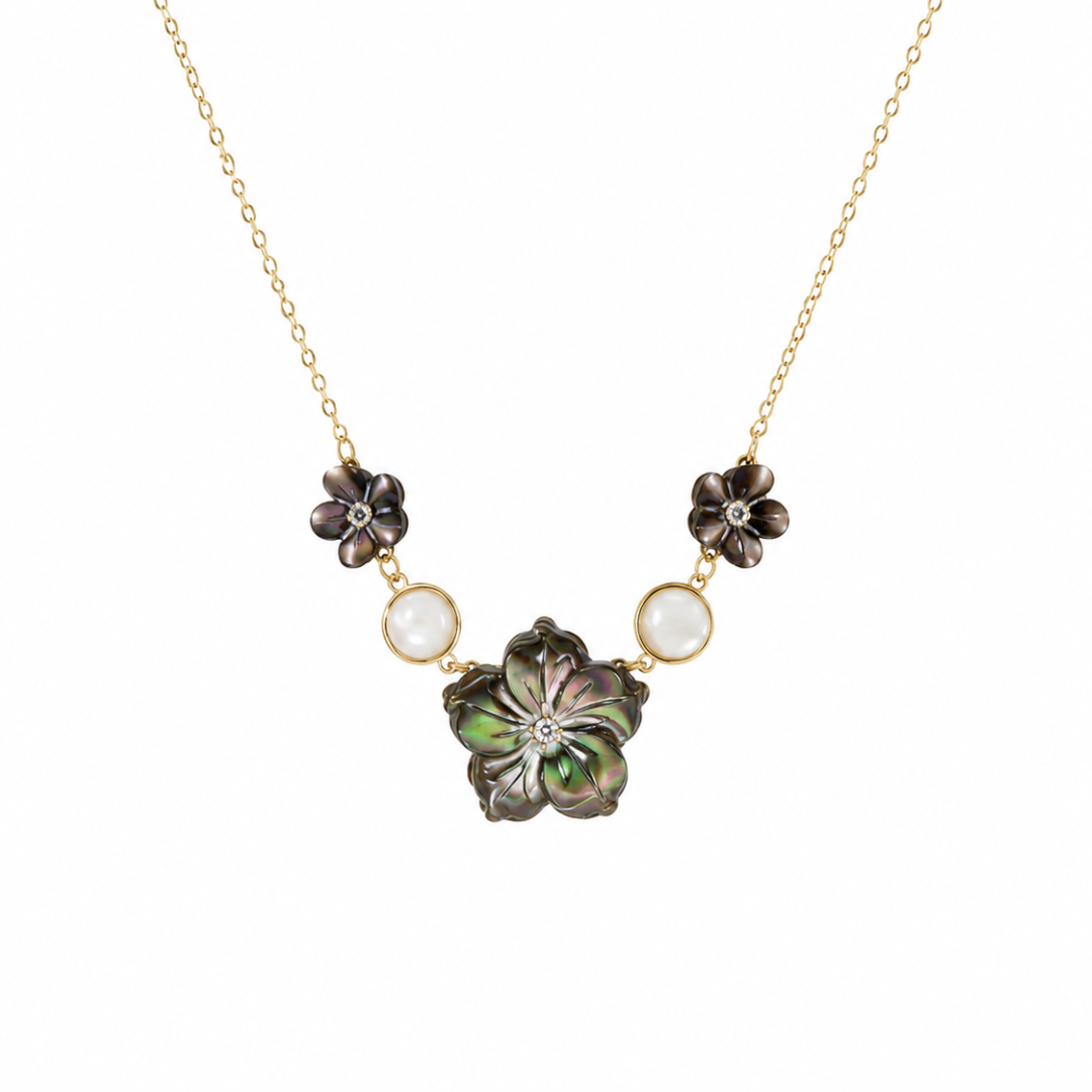 Collier Corolle de Nacre en Or 18K — image 1