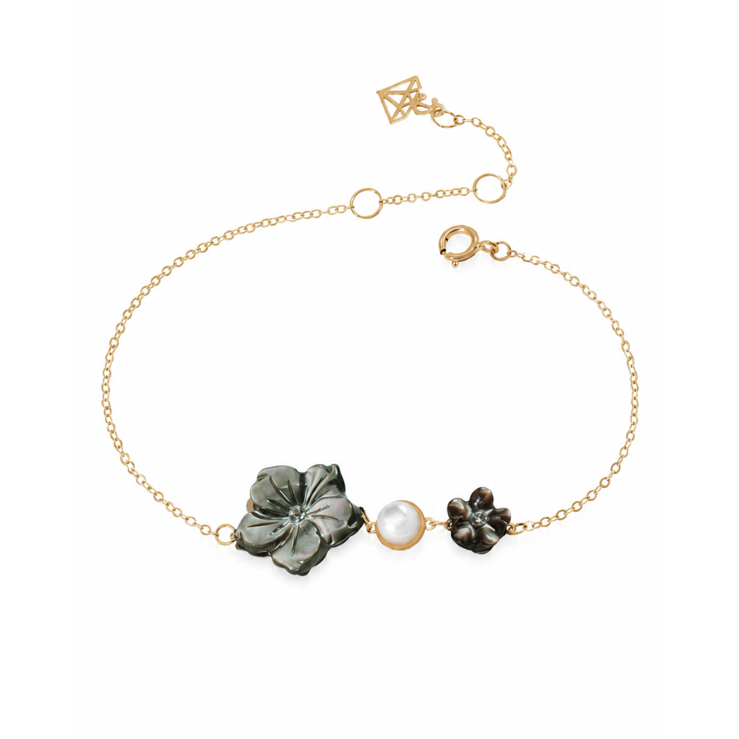 Bracelet Corolle de Nacre en Or 18K — image 4