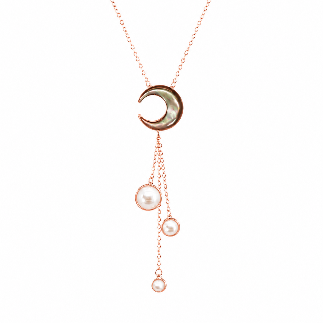 Collier Lunes en Or 18K — image 4