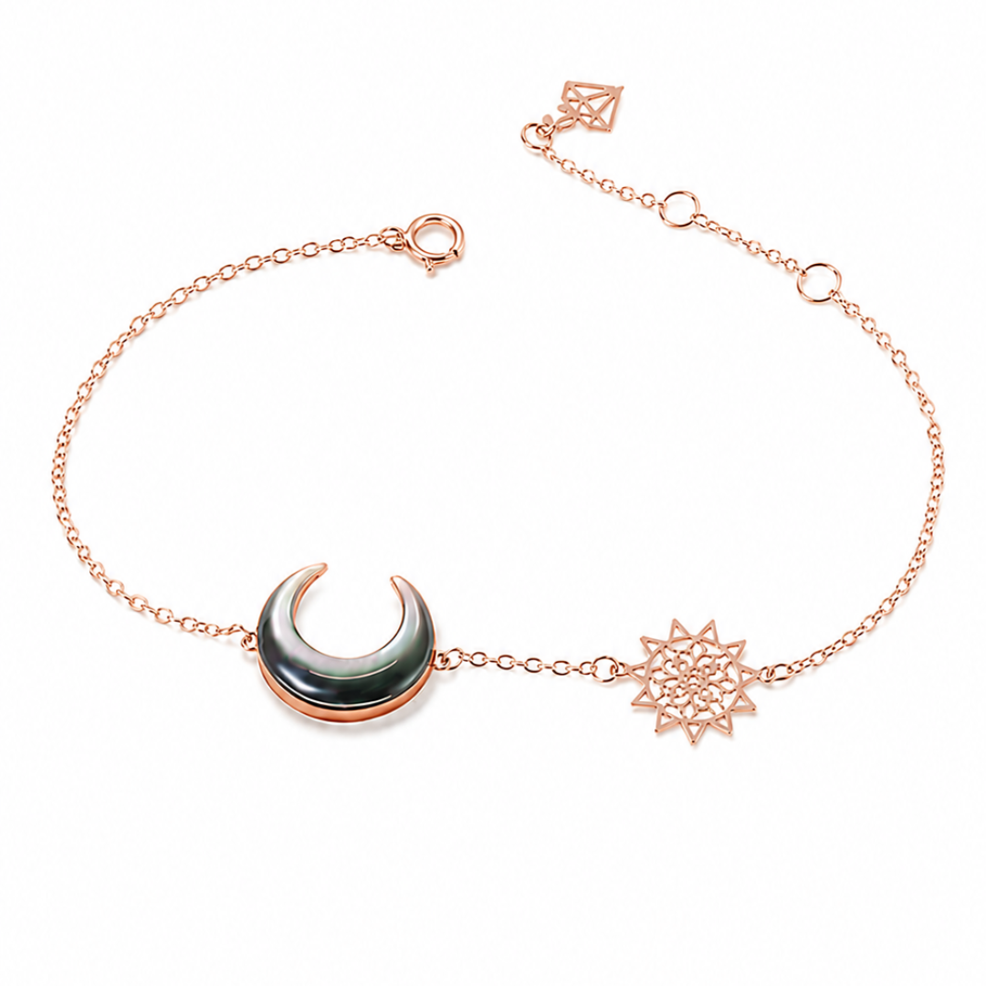 Bracelet Éclipse de Nacre en Or 18K — image 4