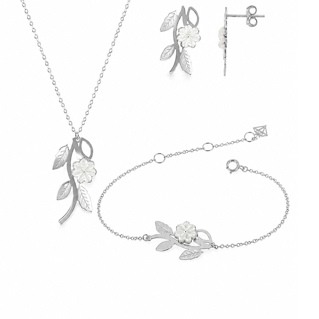 Ensemble Pétale d'Aurore en Or 18K — image 3