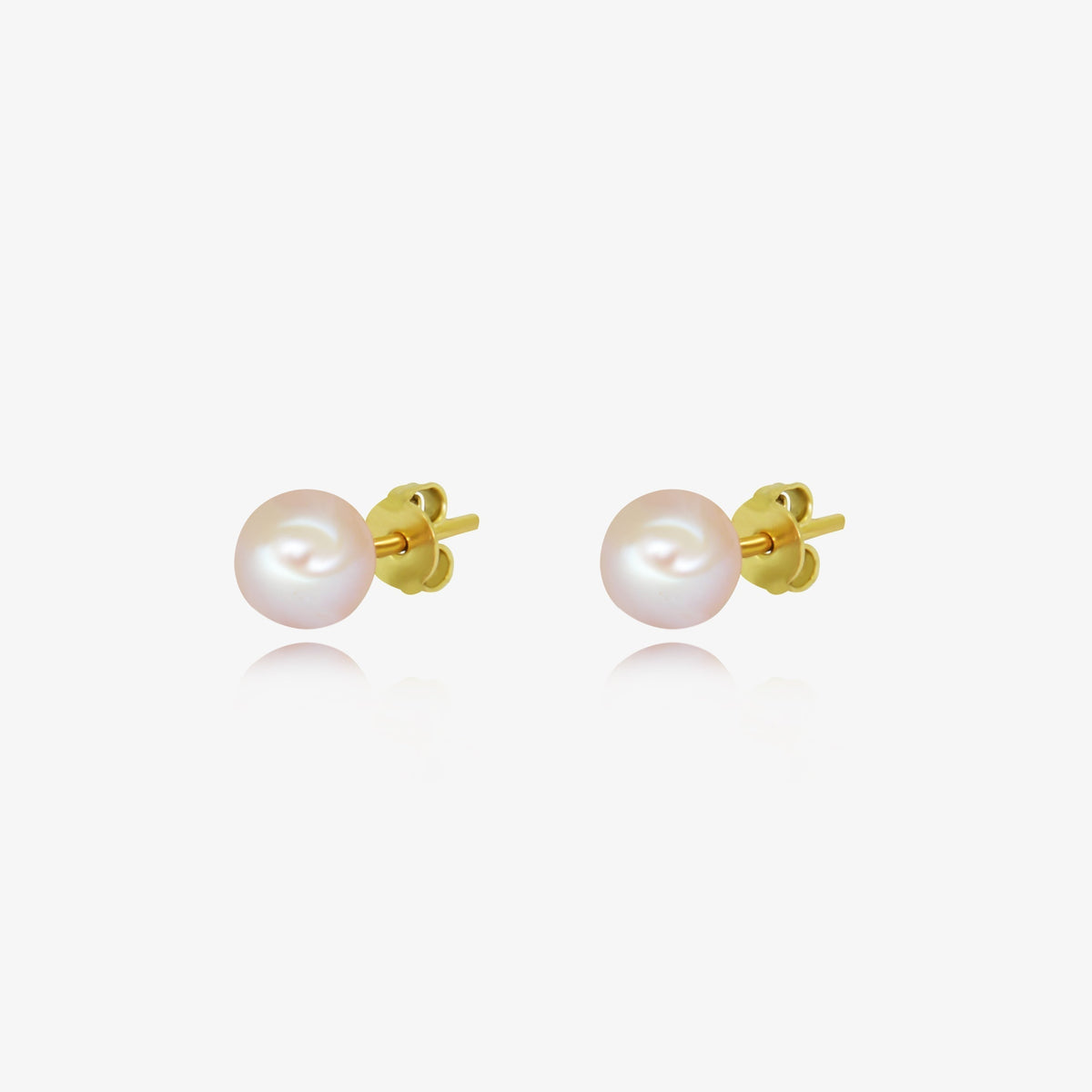 Clous d'oreilles perle en or 18K Azor Jewelry