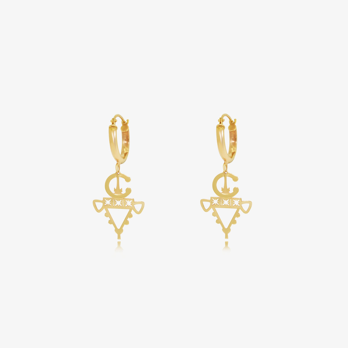 Boucles d'oreilles Khlala en Or 18K – Azor