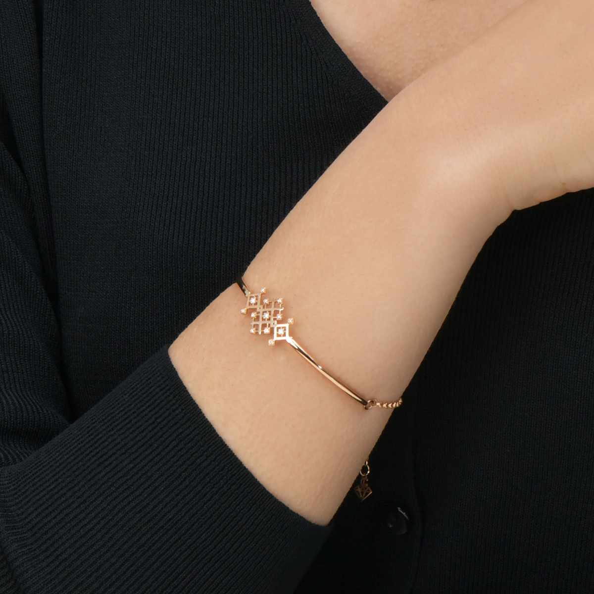 Bracelet Lbaz en or 18K, Azor