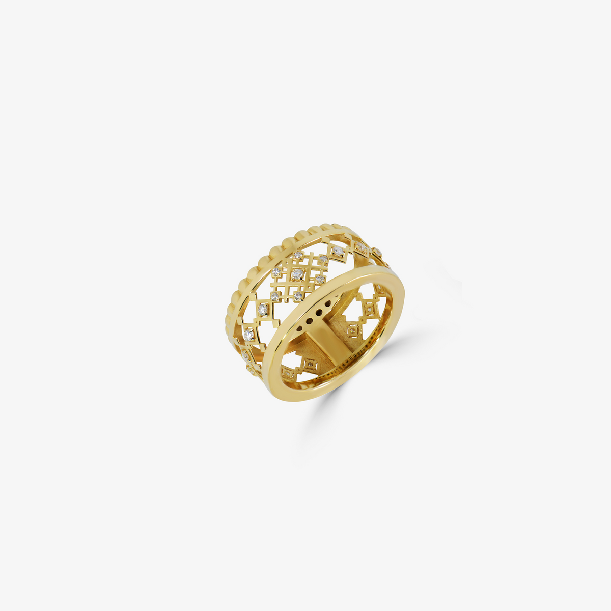 Bague Izza en or 18K, Azor