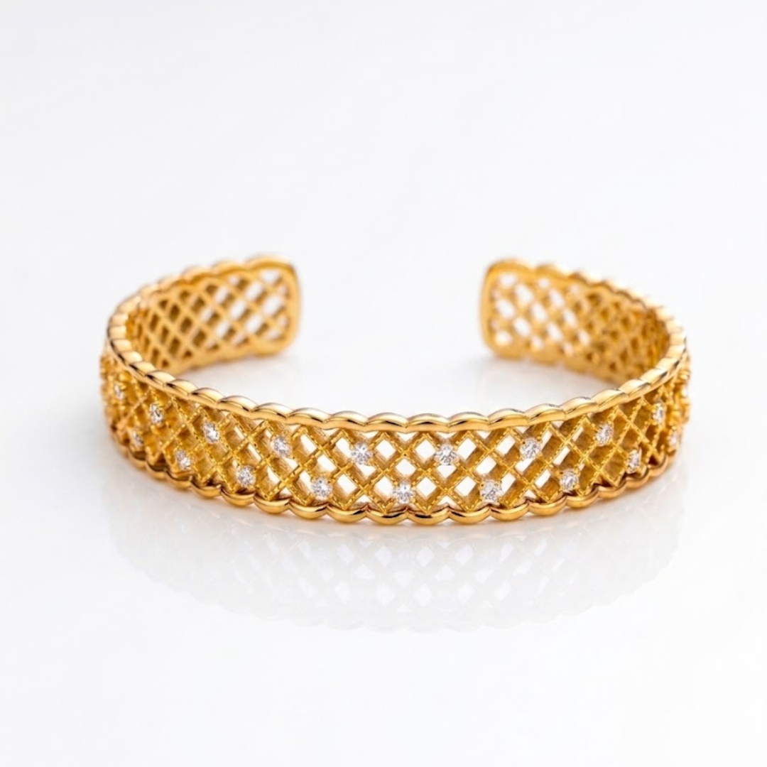 Bracelet Trésor Tressé en or 18K, Azor