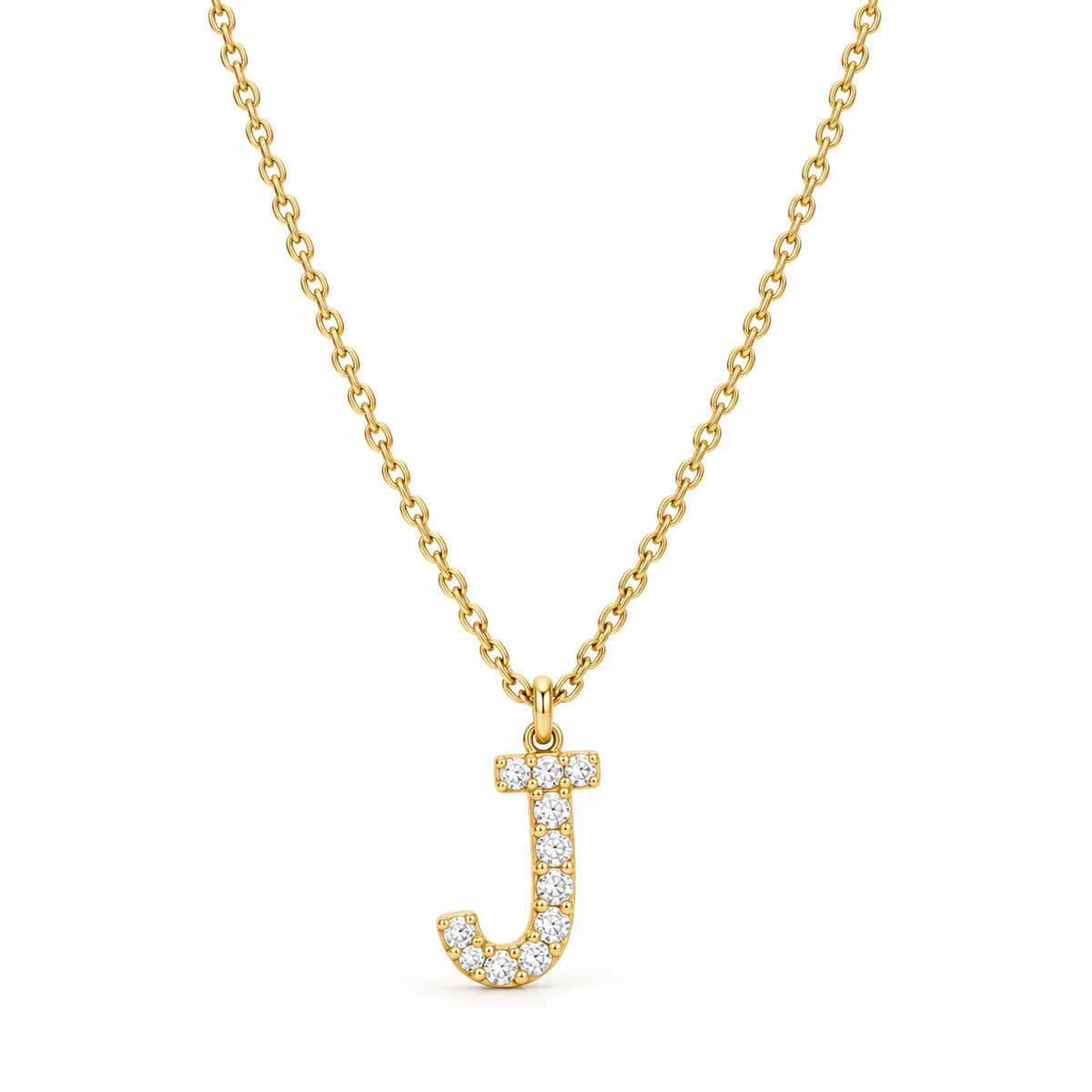 Collier Initiale Brillante en Or 18K, bijou à mettre sur sa wishlist