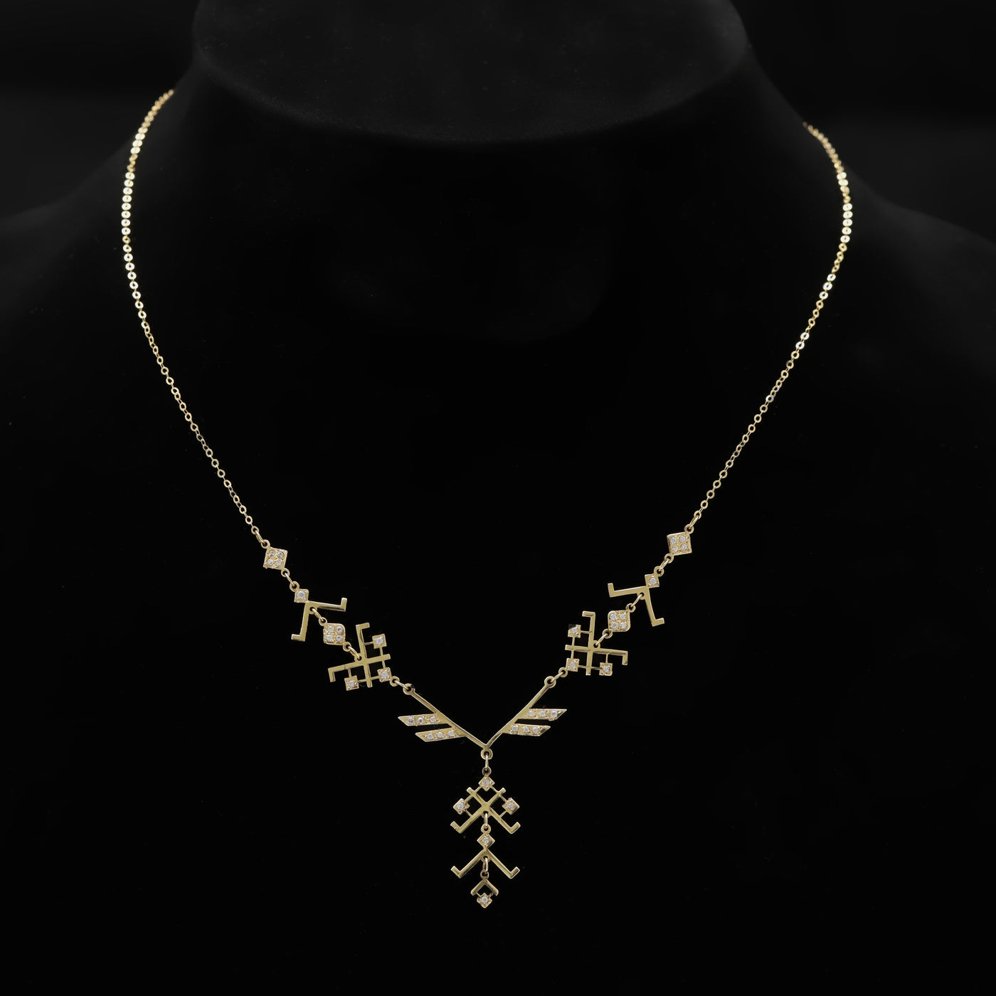 Collier Harmonie Tribale en Or 18K — image 1