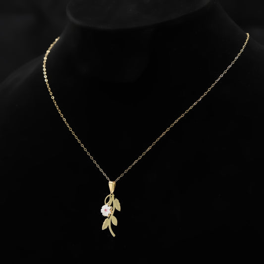 Collier Pétale d’Aurore en Or 18K