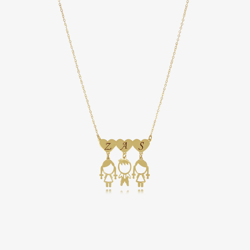 Little Love Necklace in 18k Gold