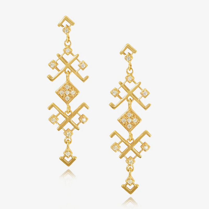 Boucles Izza en Or 18K