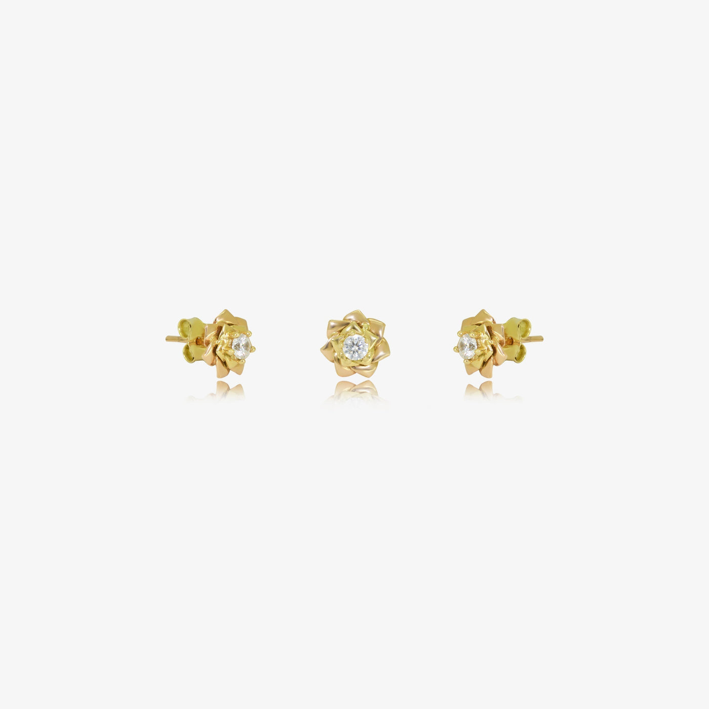 Boucles Rose en Or 18K — image 1